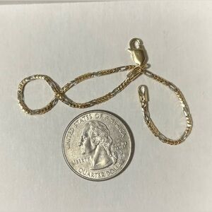 14k white and yellow gold bracelet